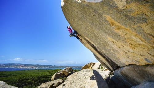 Rock climbing