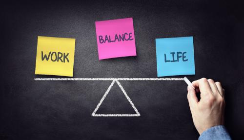 Work life balance on a scale